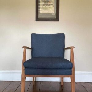 re-upholstered chairs of any type, just ask we can use your own fabric or i can sorce it for you
